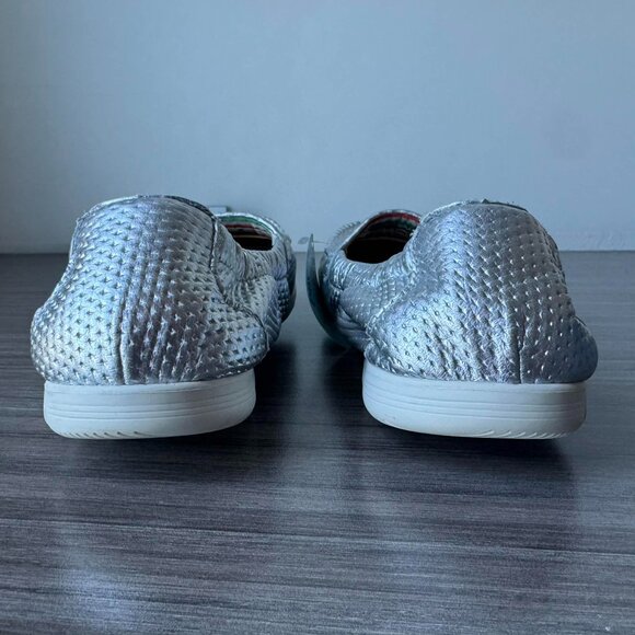 SAS Sunny Tripad Lightweight Loafers Shoes $141 in Silver - Picture 8 of 10